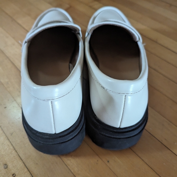 A new day Classic White Chunky Loafers | Size 9 - Picture 3 of 7